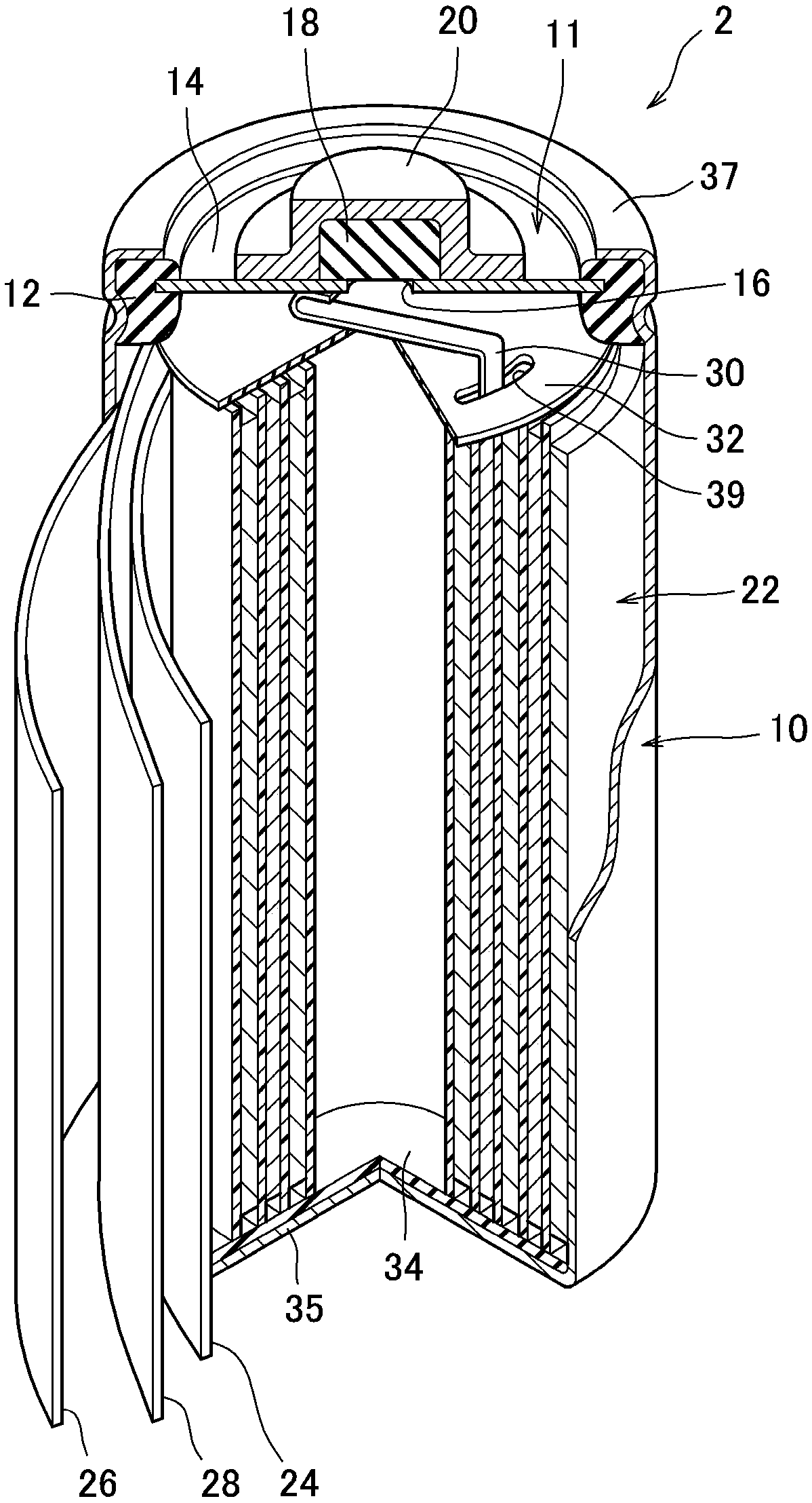 Negative electrode for nickel hydrogen secondary battery, and nickel hydrogen secondary battery including the negative electrode