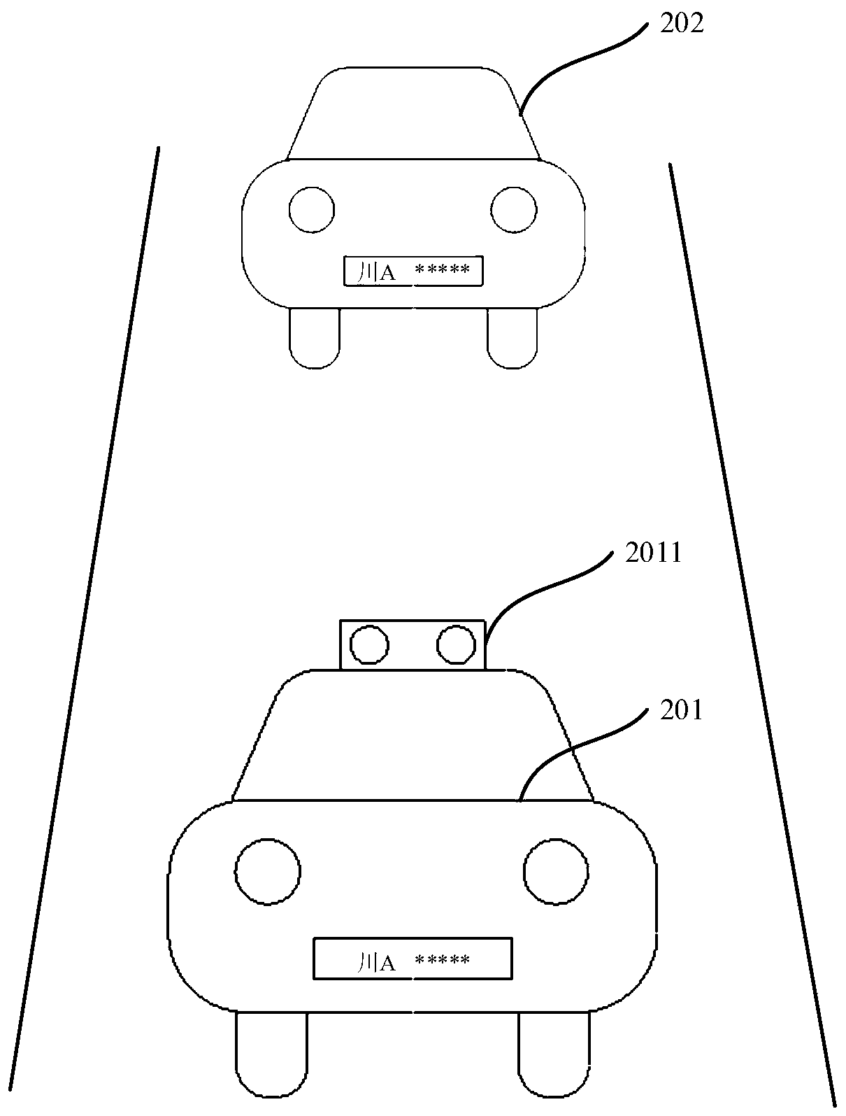 Parallax image acquisition method, device and apparatus and control system