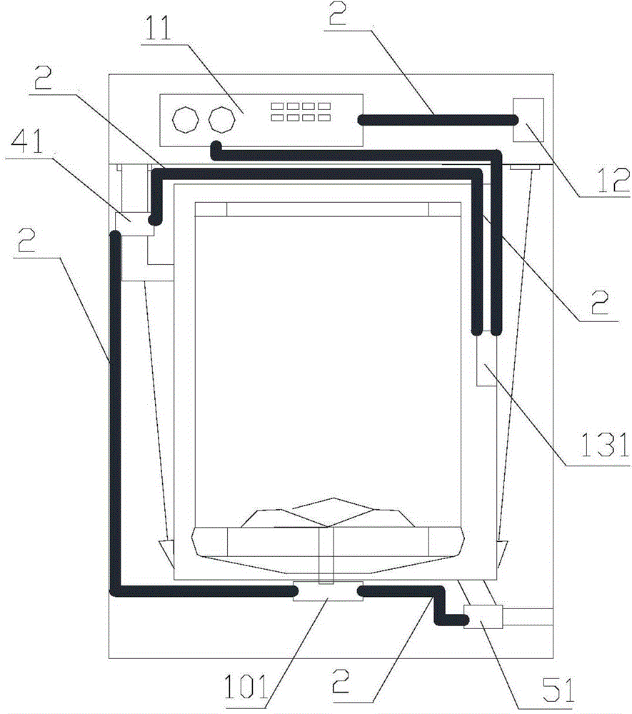 Imbalance detection washing machine and imbalance detection method