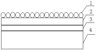 LB quantum dot film, light-emitting diode and preparation method thereof