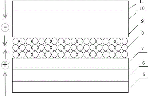 LB quantum dot film, light-emitting diode and preparation method thereof