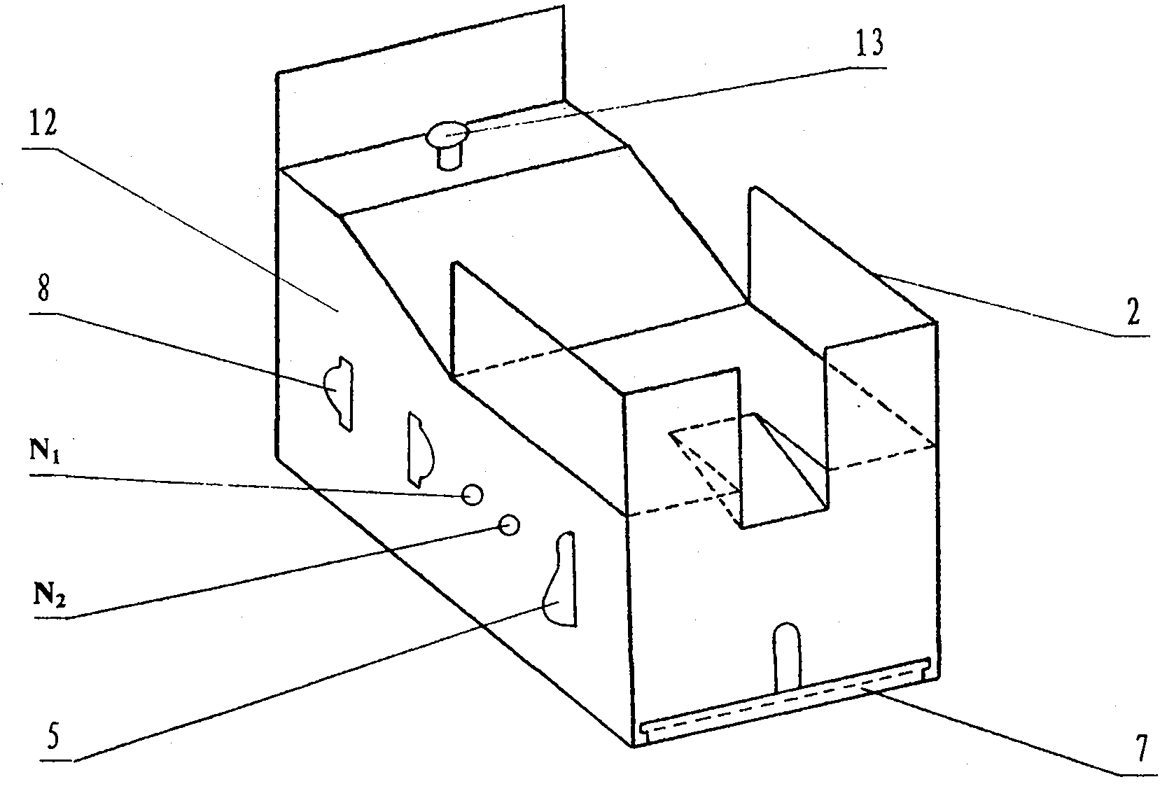 Multifunctional electricity-saving switch and method for automatically switching on and off mobile phone regularly