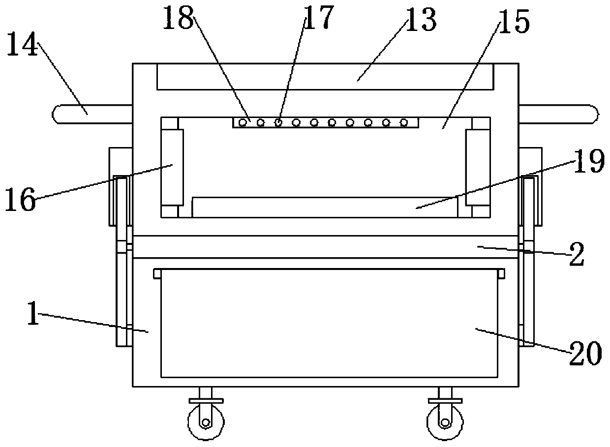 A clinical instrument delivery device for anesthesiology department