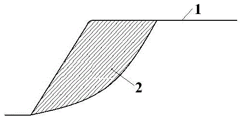 EPS (expandable polystyrene) improved soil for treating expansive soil slopes and construction method thereof