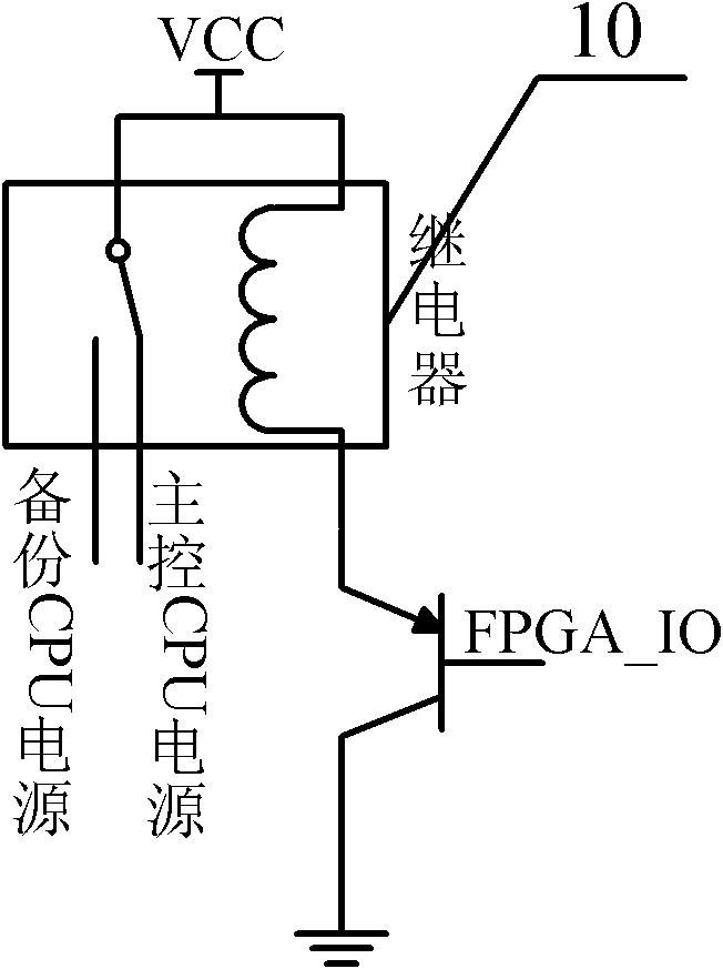 Dual-computer cold-standby system of attitude and orbit control computer