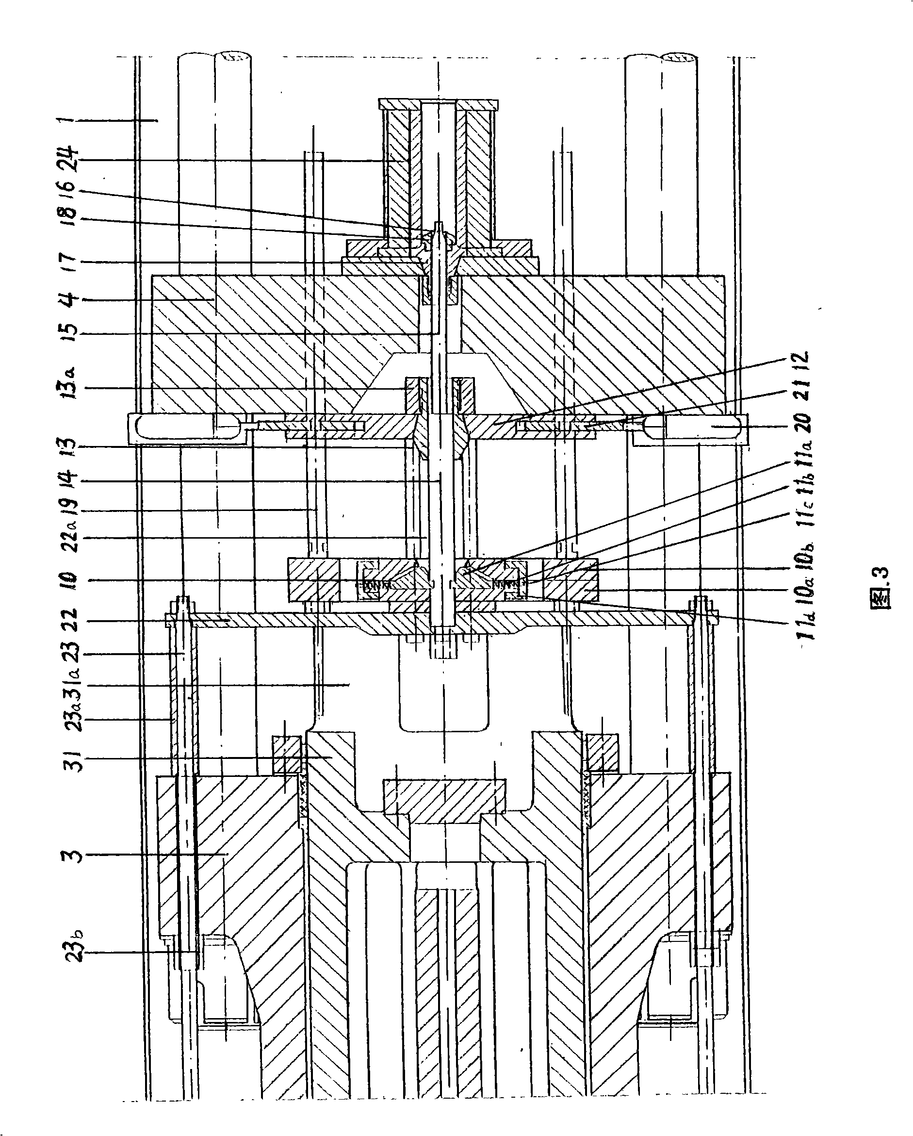 Alloyed steel horizontal type indirect extrusion machine