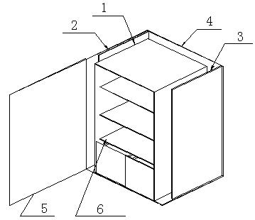 Dielectric substance discharge food storage device