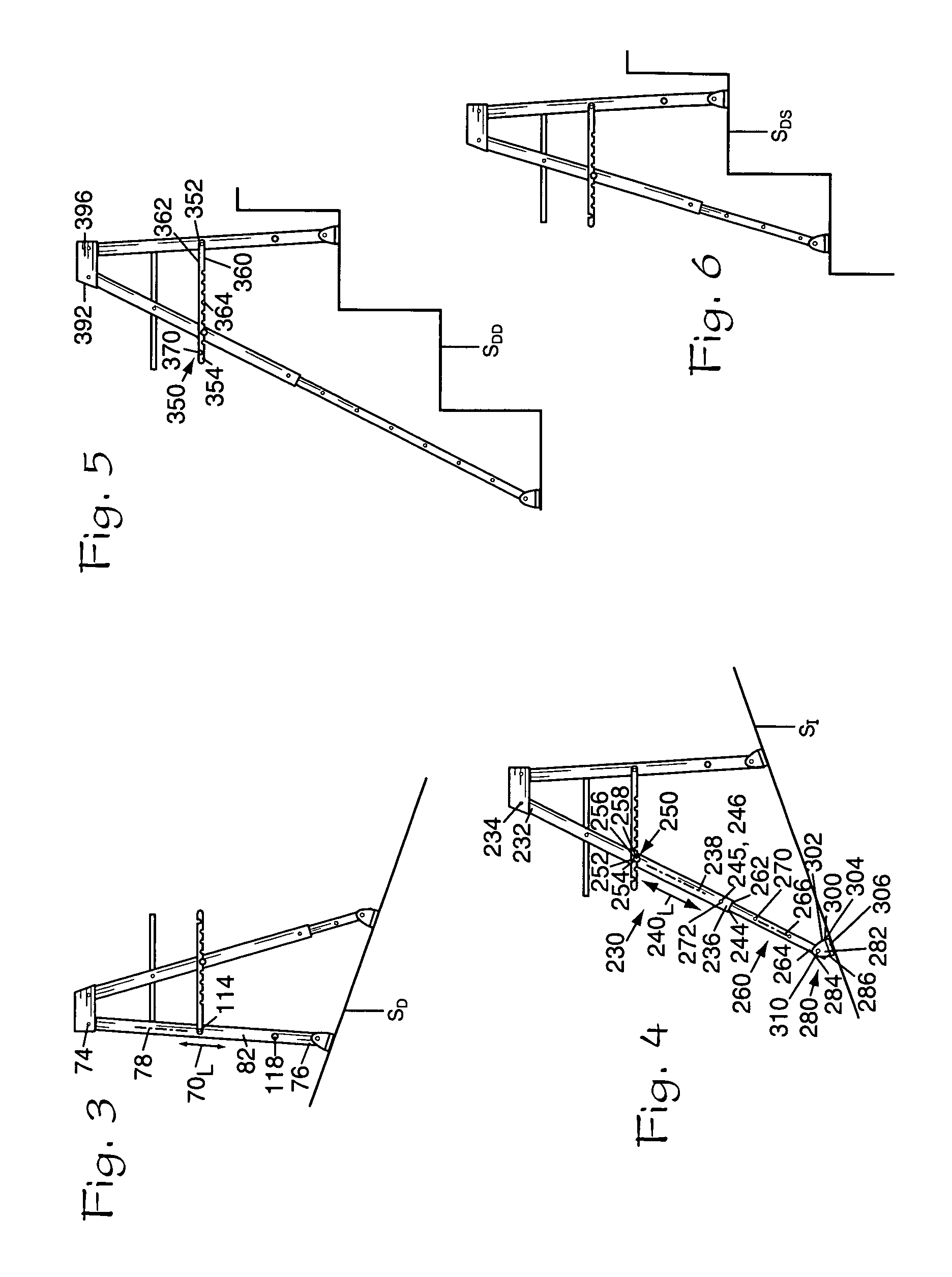 Adjustable ladder