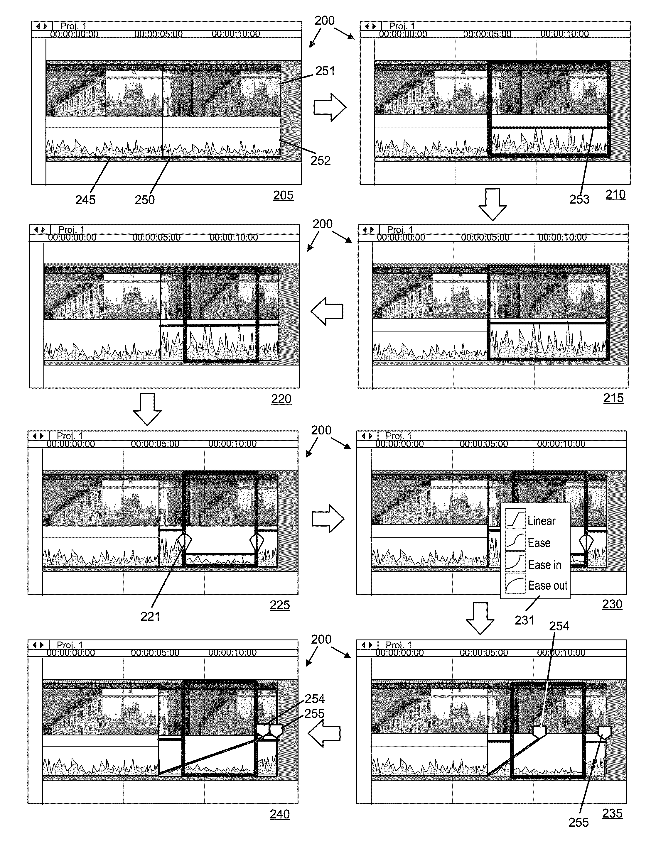 Media-Editing Application with Media Clips Grouping Capabilities