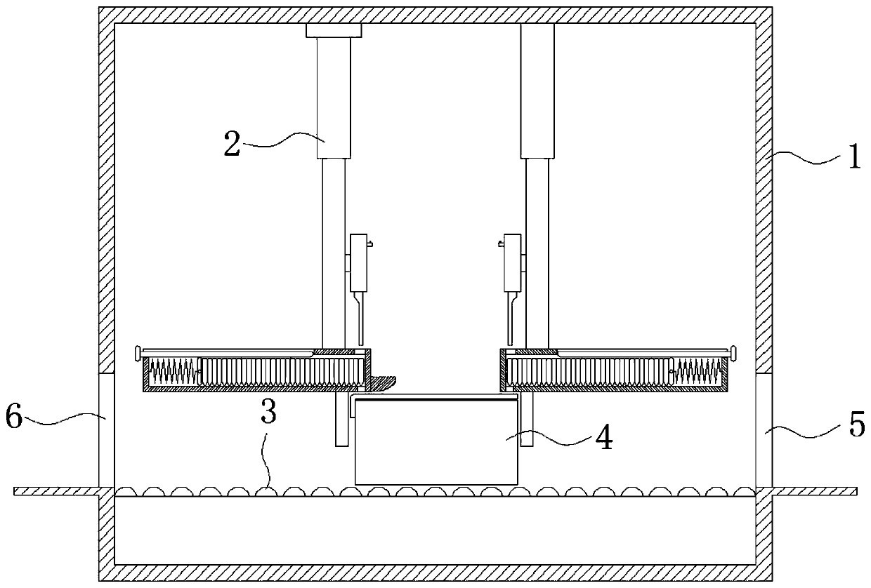 Binding type express packaging device for modern logistics