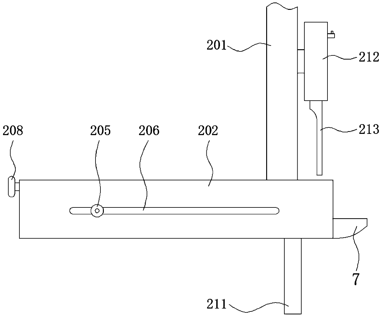 Binding type express packaging device for modern logistics