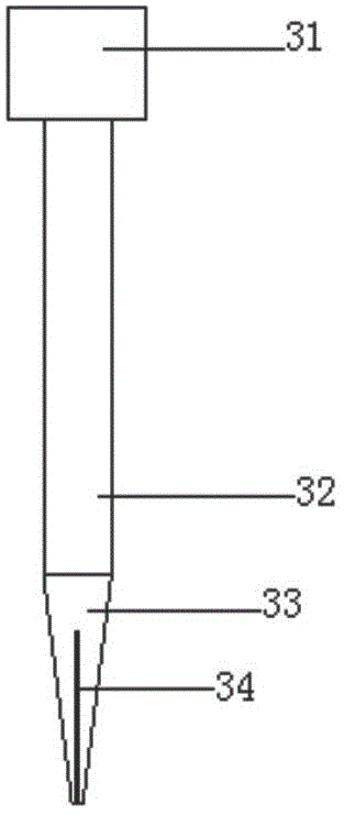 Biological chip sample application device and usage thereof