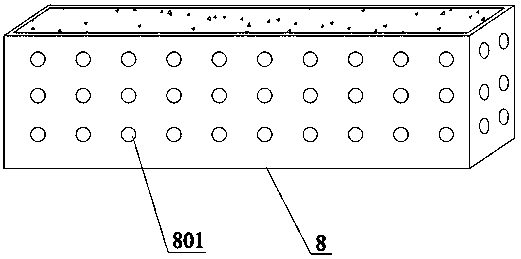 Ecological treatment system and ecological treatment method for gravel yard