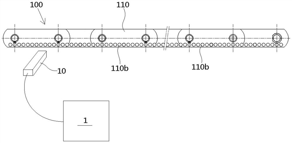 Escalator running state detection device