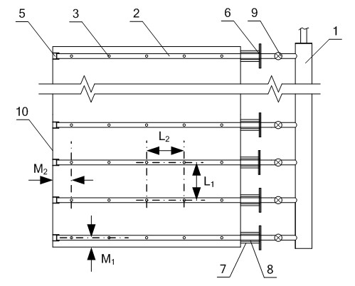 Blast cap type ammonia injection and mixing device for selective catalytic reduction denitration