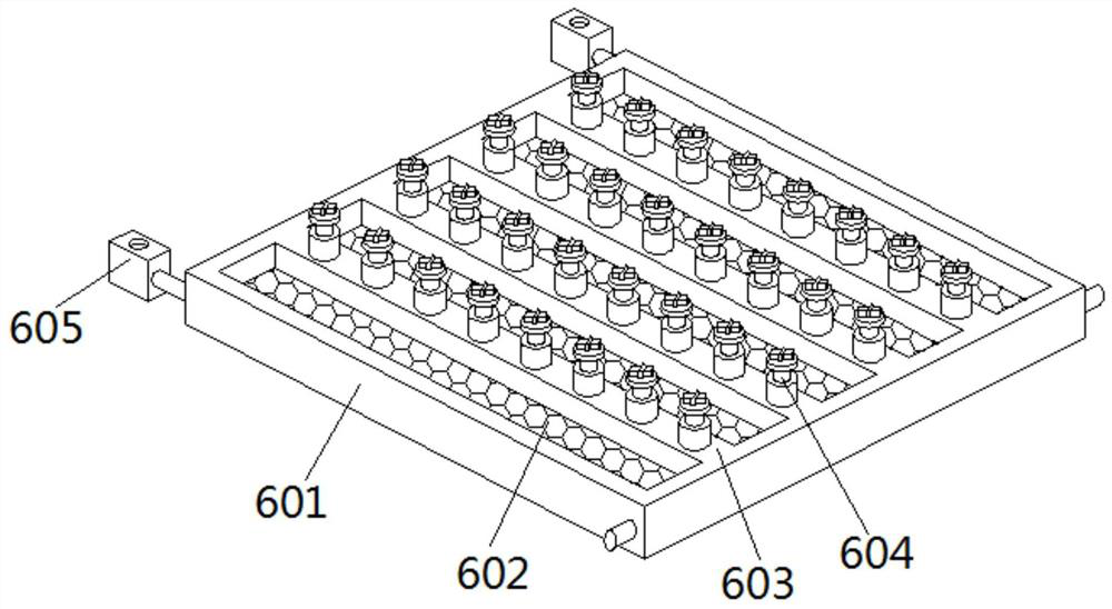 Screening device for treating solid waste