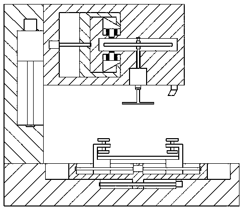 A biomedical metal plate processing device