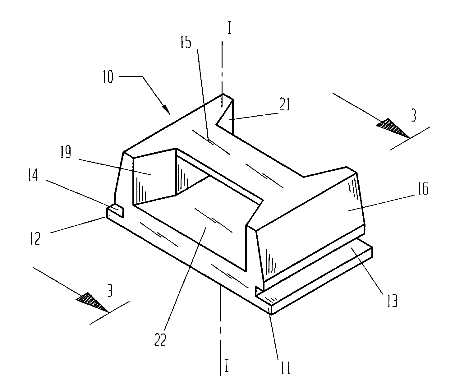 Self-clinching cable tie mount