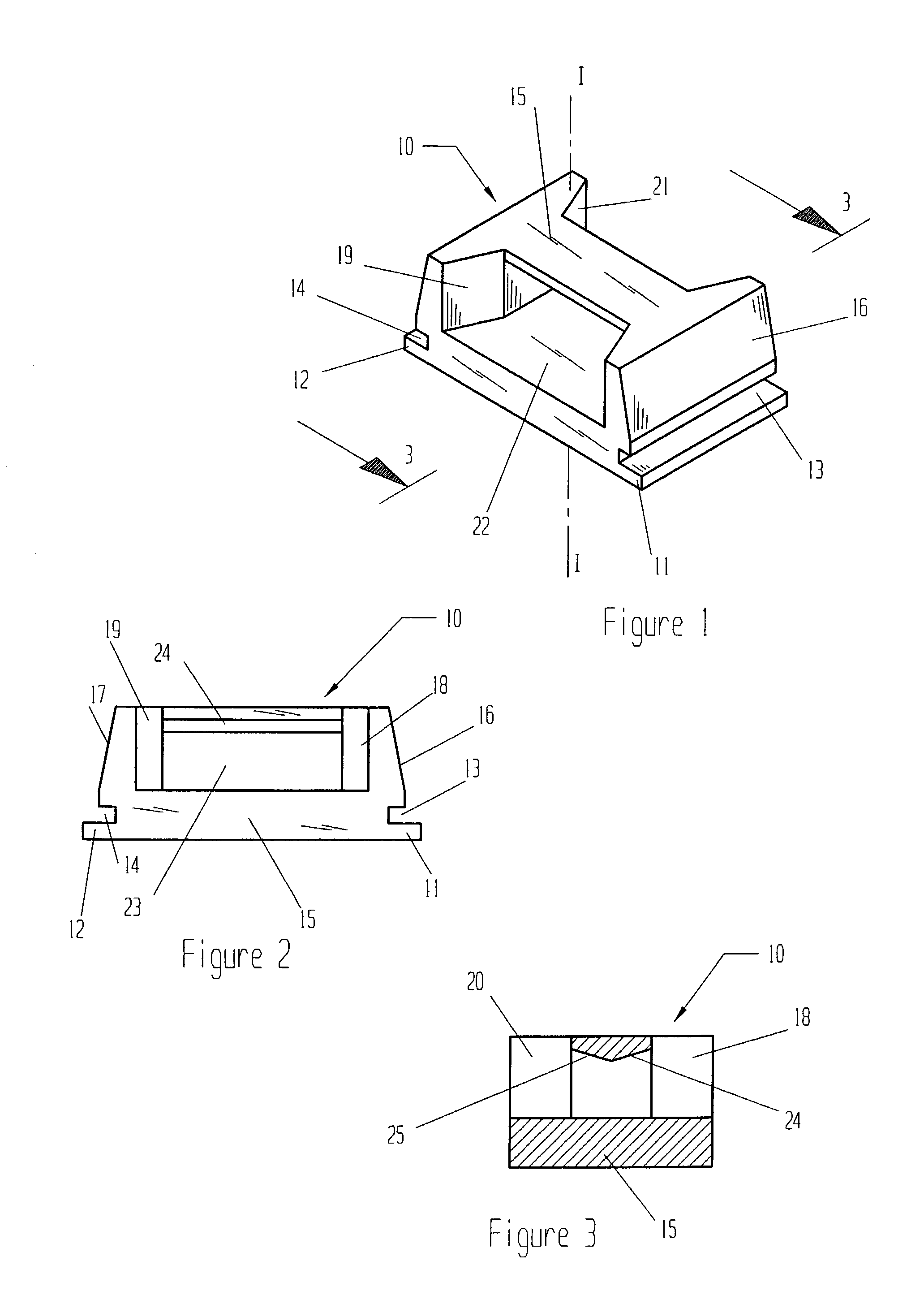 Self-clinching cable tie mount