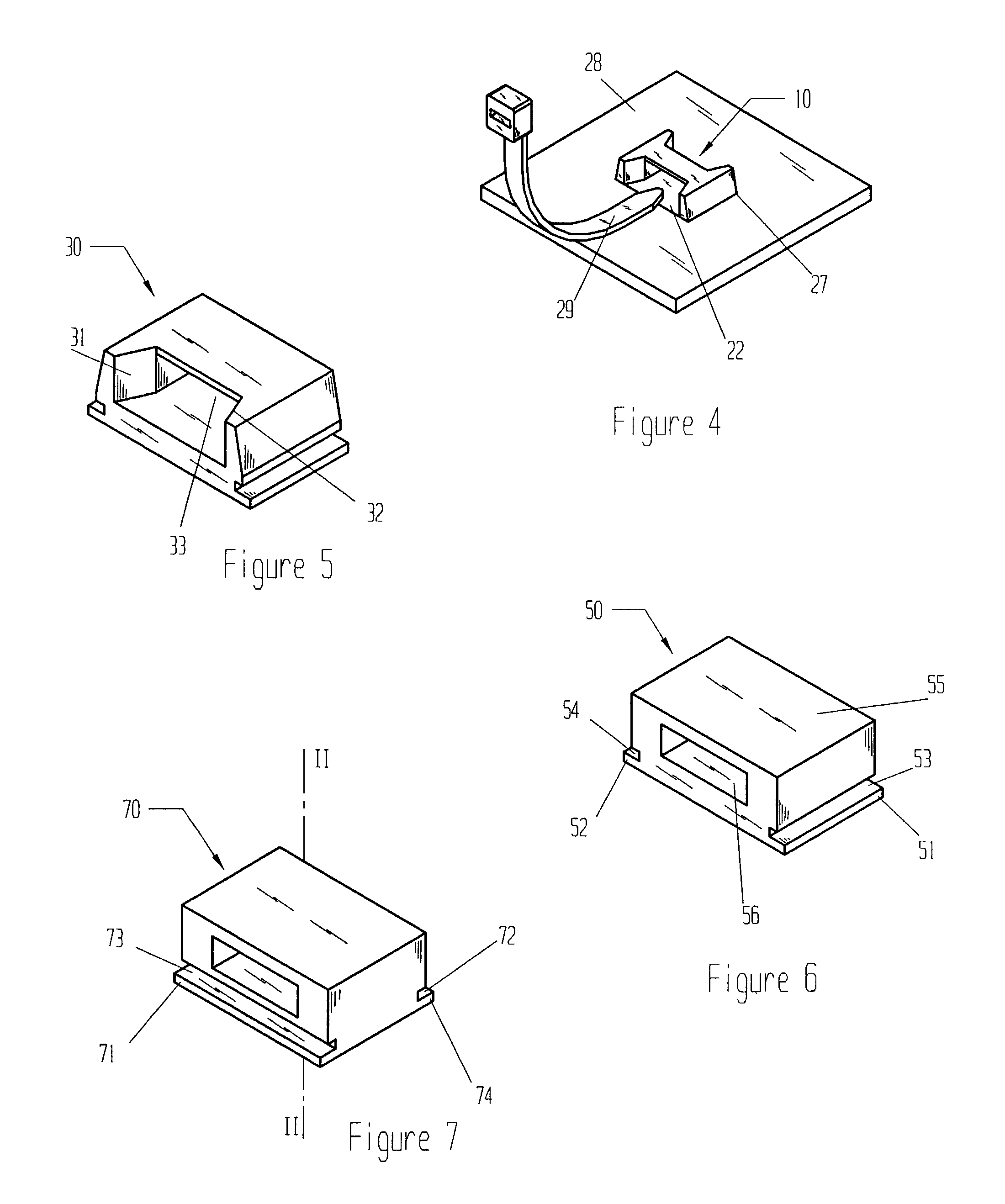 Self-clinching cable tie mount