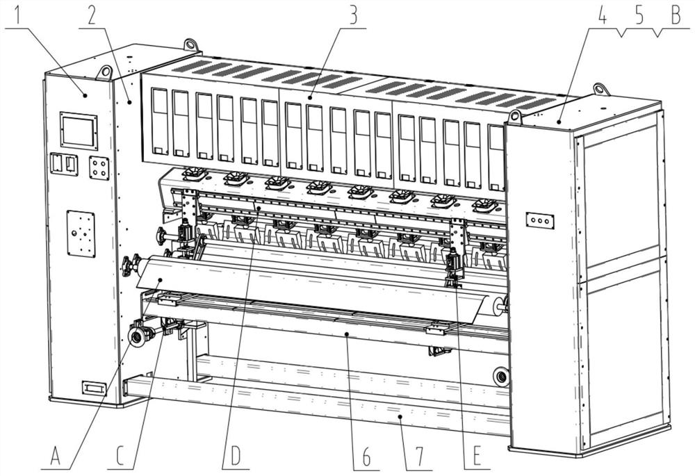 Ultrasonic quilting machine