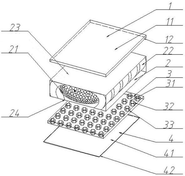 A coupled bionic foot pad to improve the ground stability of leg-footed robots