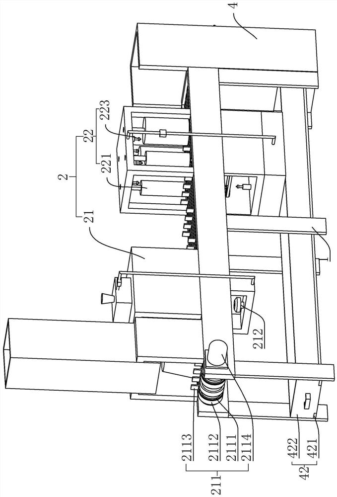 Building mortar bucket cleaning device