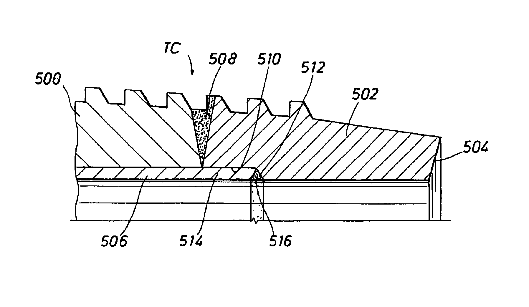 Threaded connection for internally clad pipe