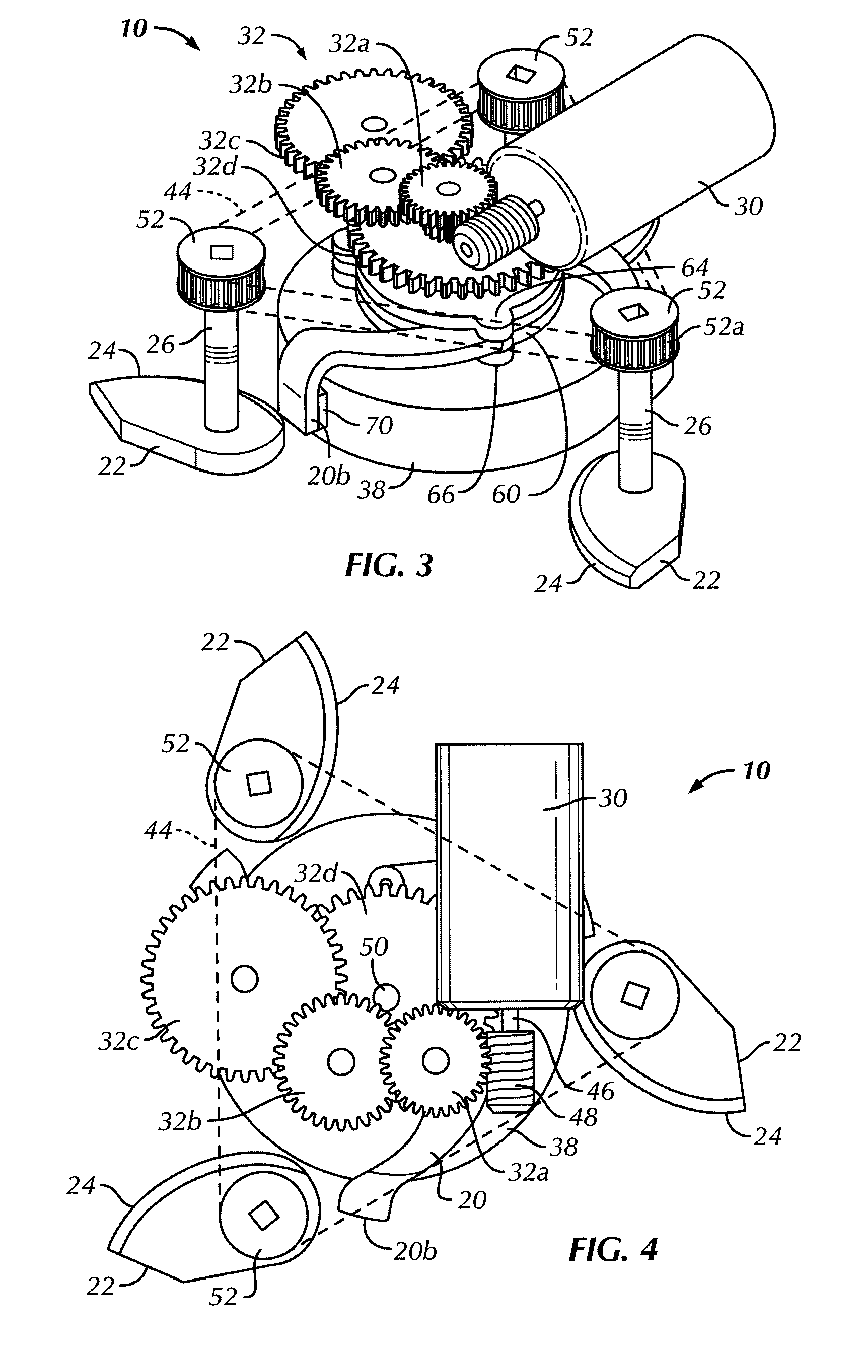 Hand-held device for removing an enclosure from a container