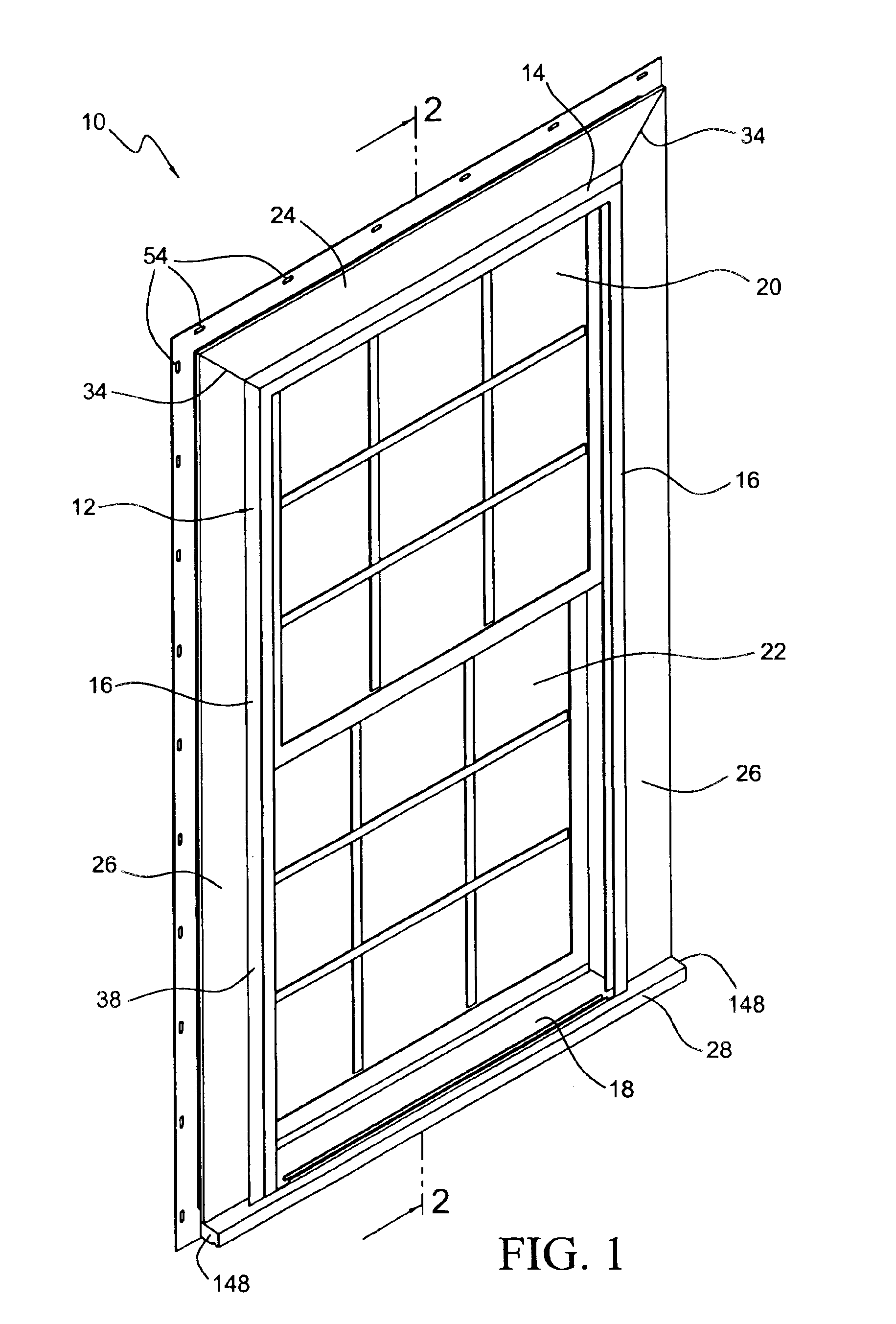 Window construction with integrated sill and casing and method of making same