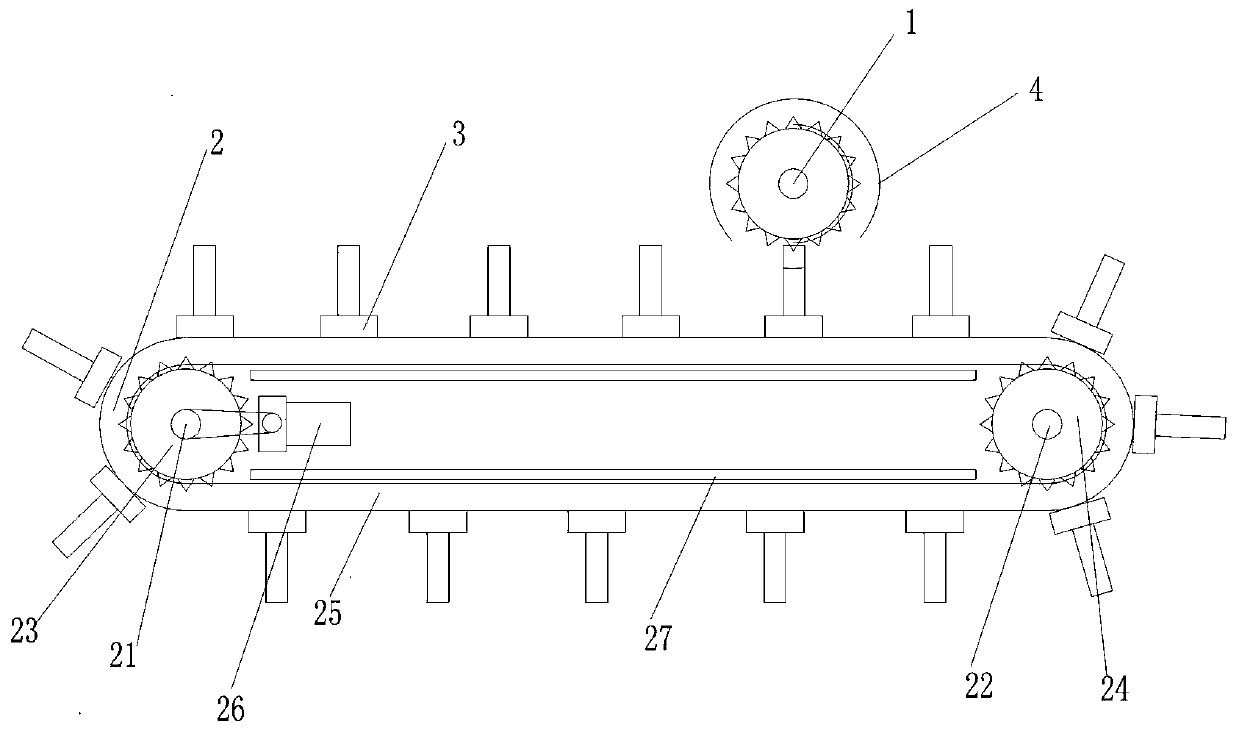 Circulated automatic grinding equipment