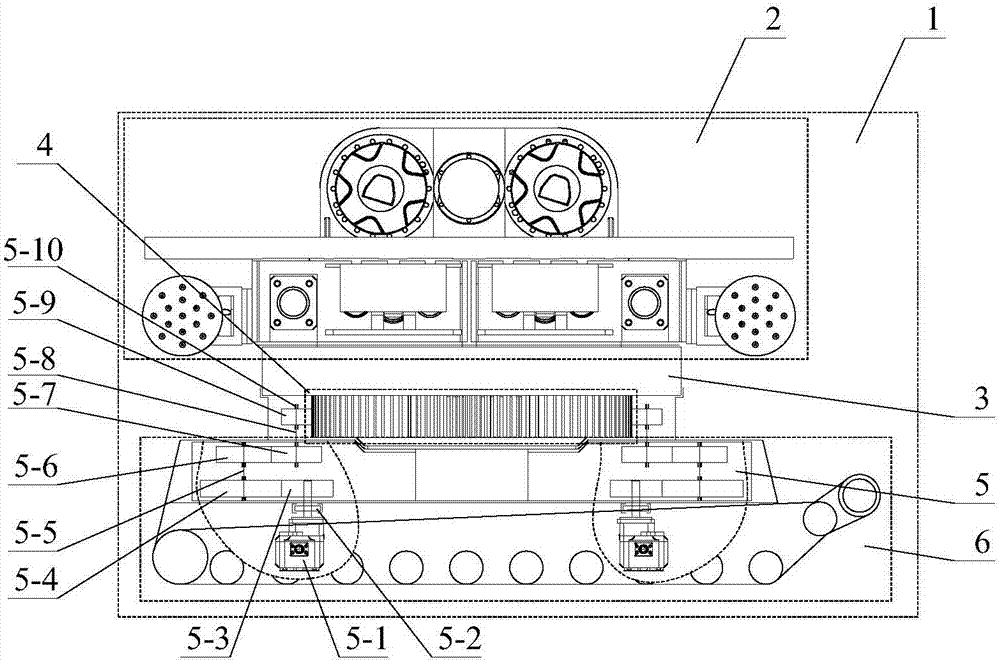 A crawler walking self-rotating two-way drilling coal mining machine and its use method