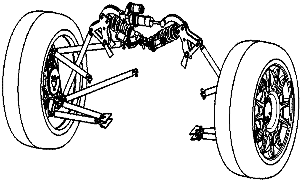 Vehicle longitudinal trim control device