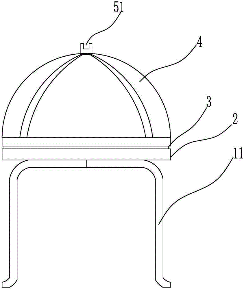 Stainless steel rotary display table