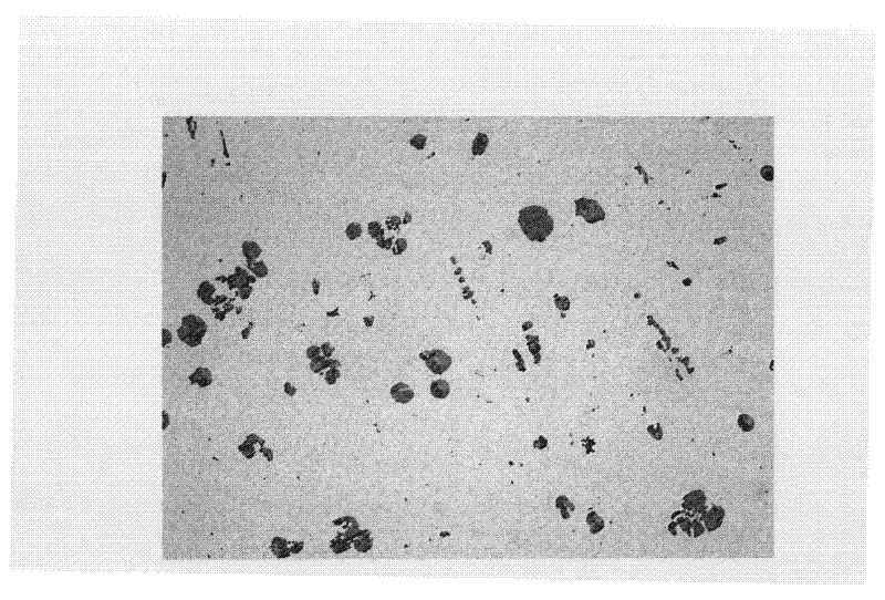 Steel pipe reducing machine or sizing machine ductile iron roll and preparation method thereof