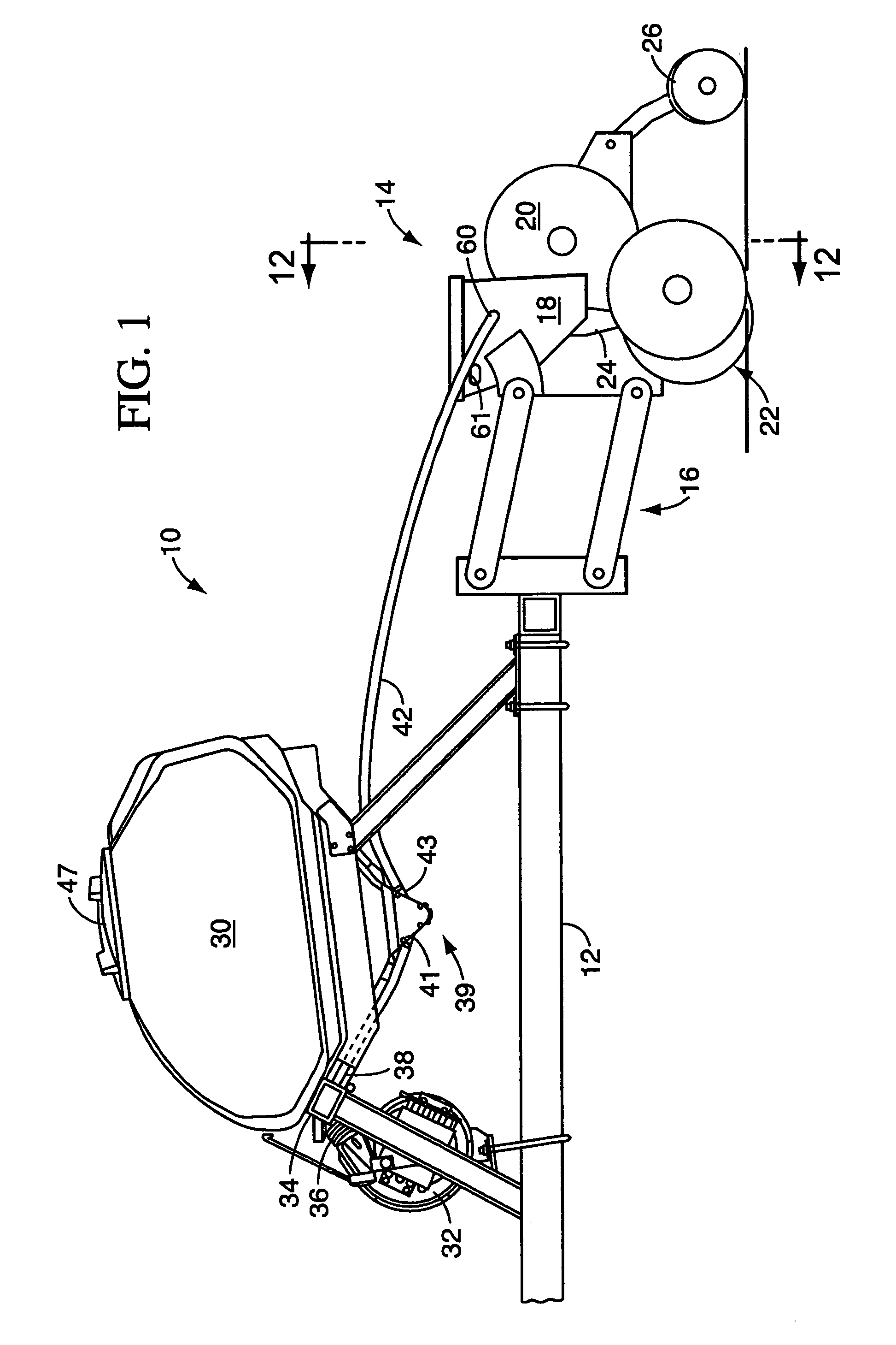 Flow splitter arrangement for series fed product application units