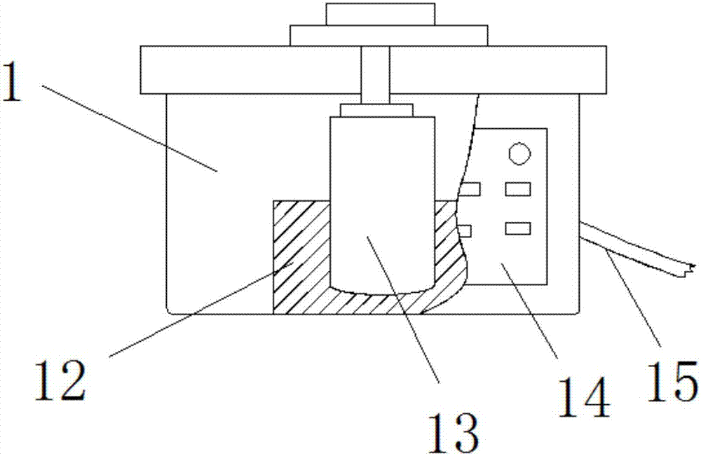 Juice squeezing device