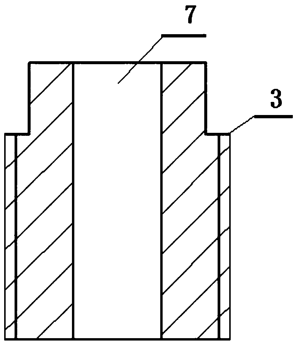 Baffle suitable for outer edge dehumidification and application method thereof