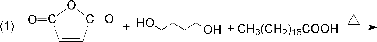 Reactive emulsifier soap-free styrene surface sizing agent and preparation method thereof