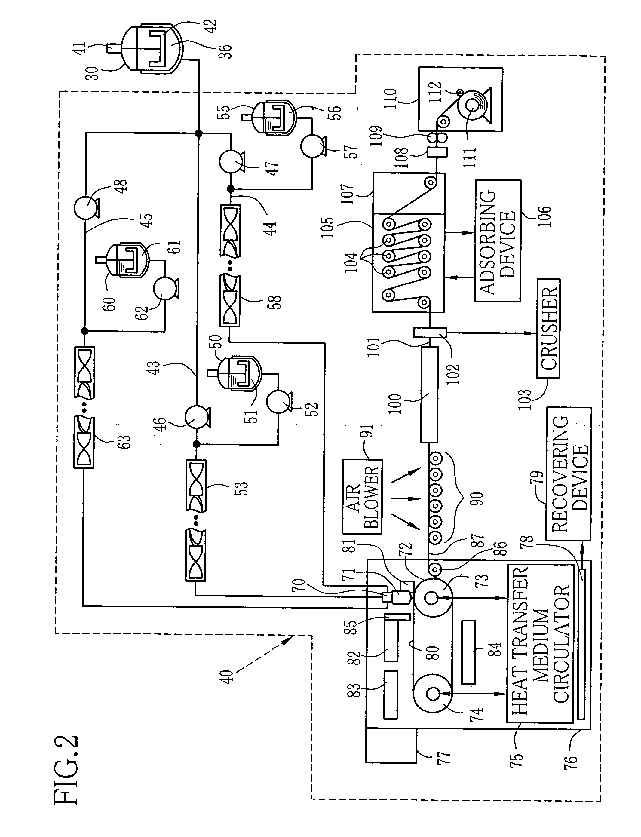 Method and apparatus for producing dope and solution casting method