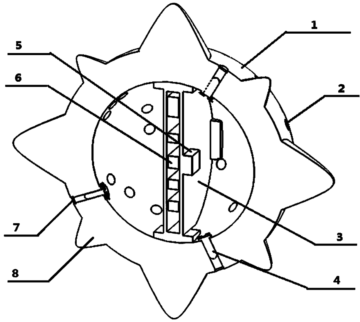 Novel ultraviolet light laundry ball