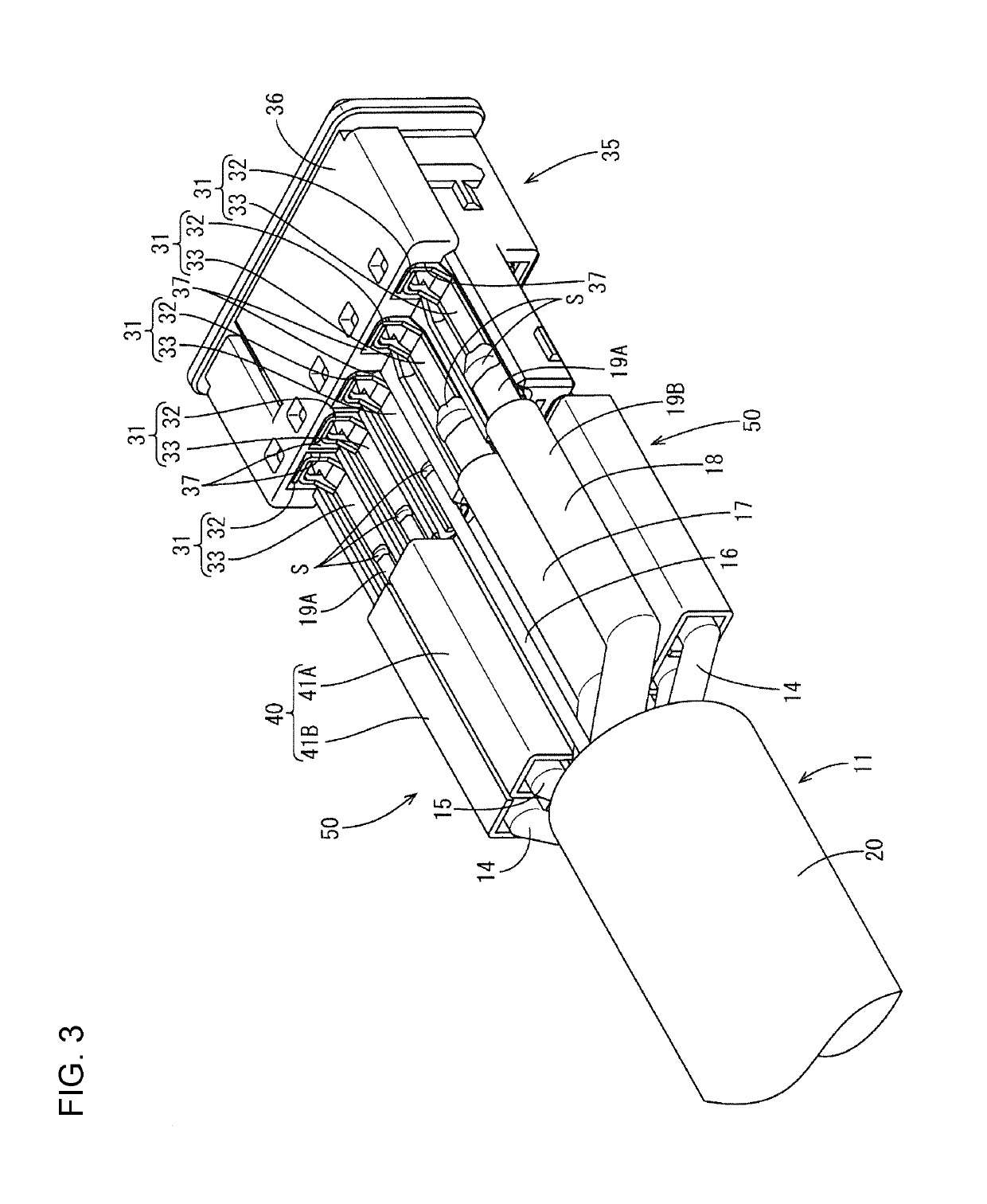 Communication connector and communication connector with wires