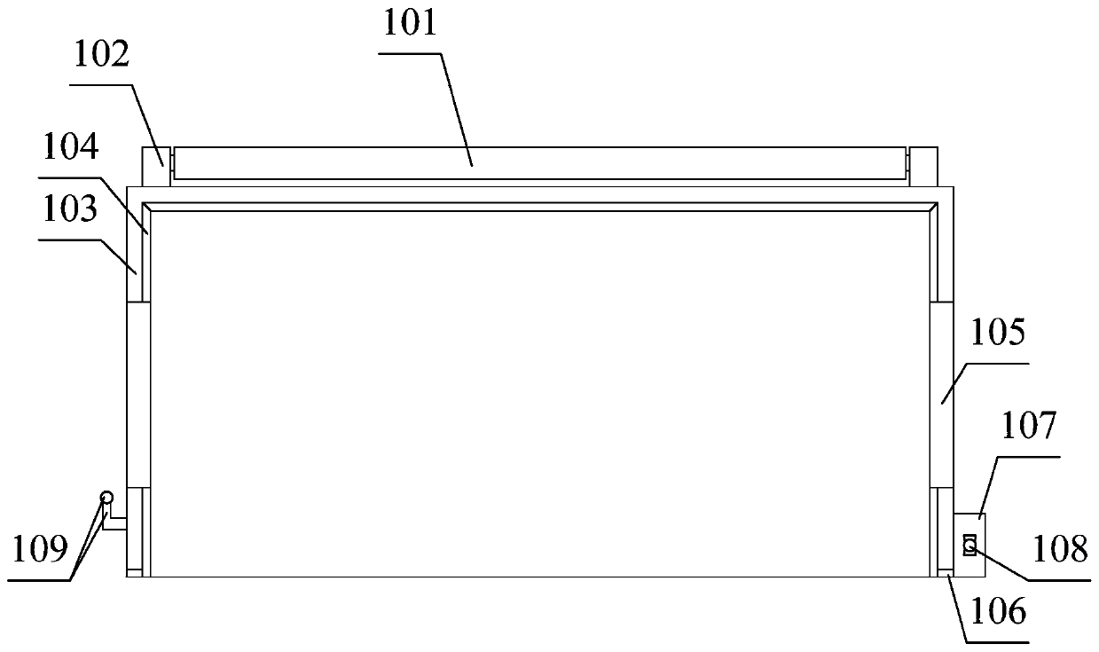 Intelligent protection device for low-voltage overload of distribution transformer