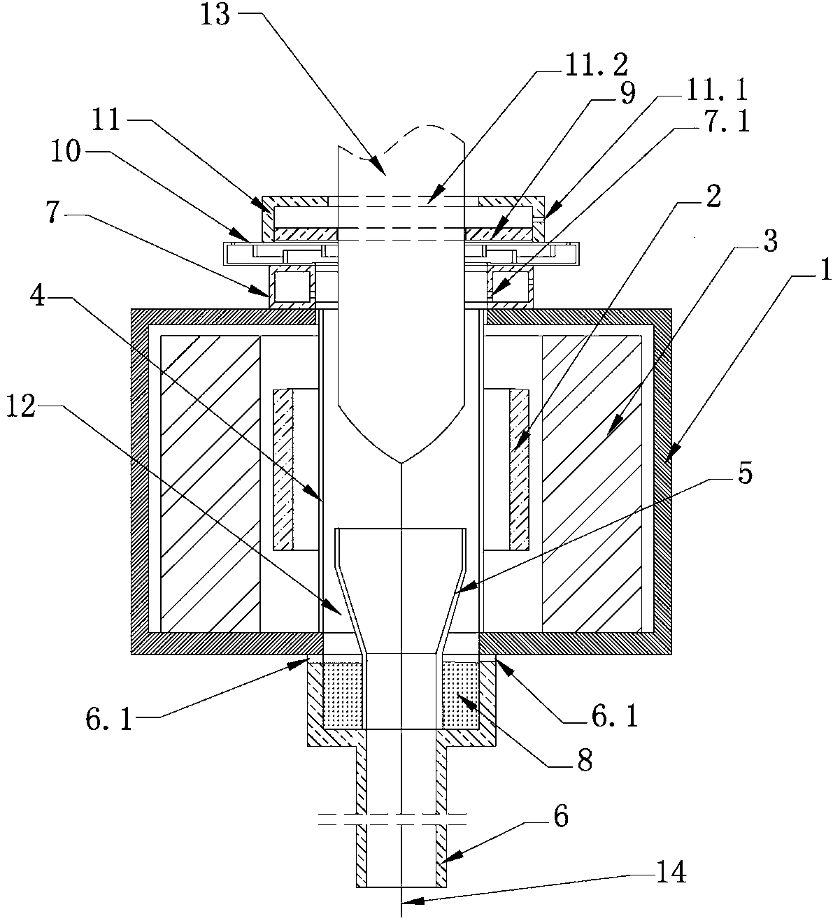 Optical fiber drawing furnace