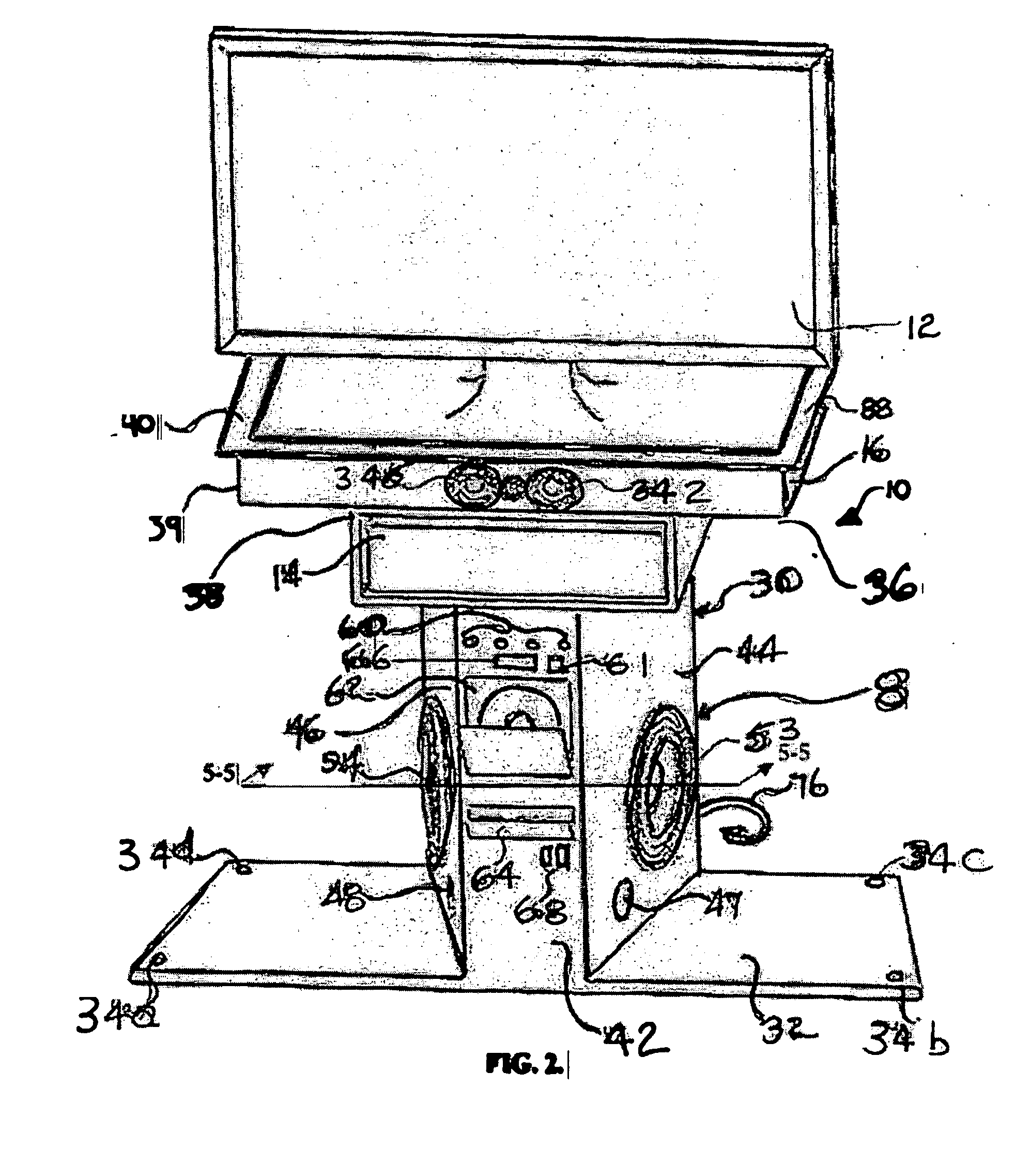 Integrated entertainment system with audio modules