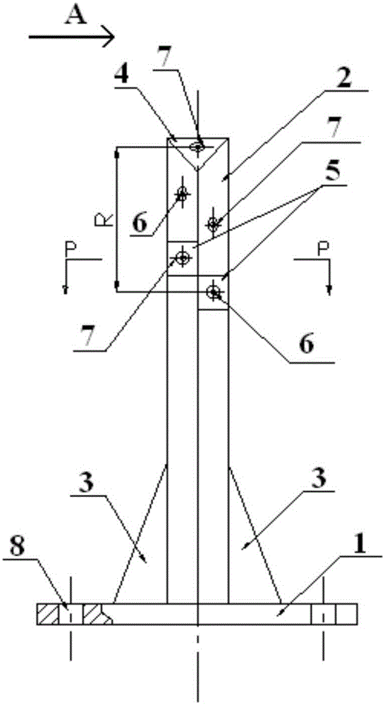 A reference device for railway freight car detection and its arrangement method