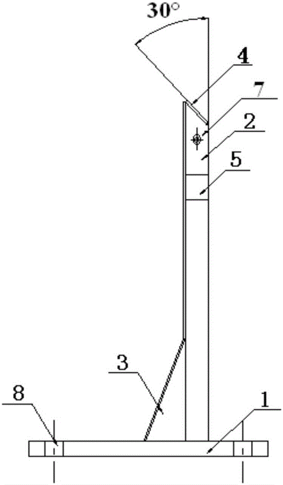 A reference device for railway freight car detection and its arrangement method