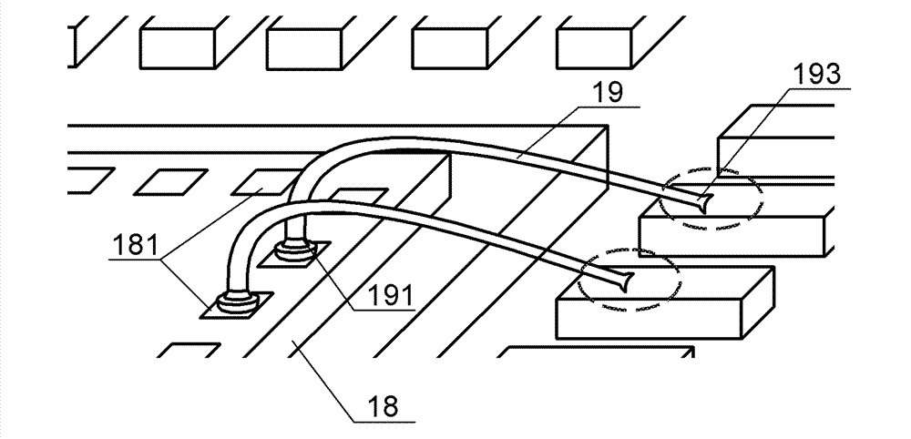 Lead bonding method for lead frame plastically packaged in advance