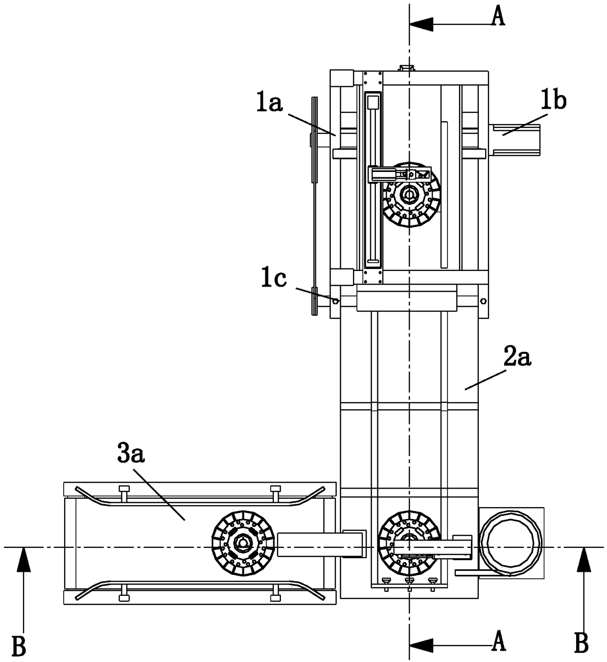 Automobile press disc vibration reduction assembly equipment