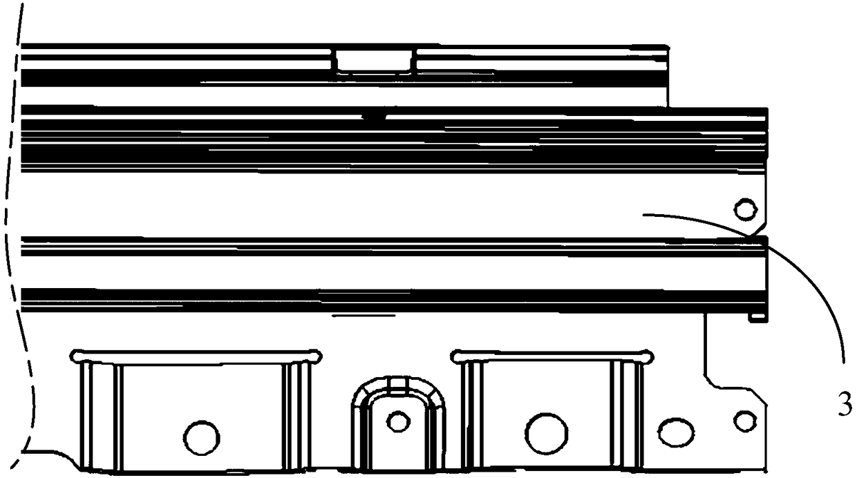 Drainage system for vehicle sunroof